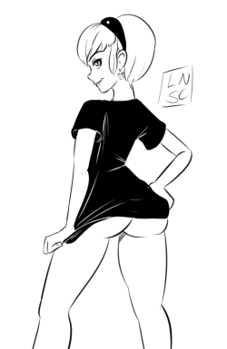 greensungnostic:  latenightsexycomics: Rose sketch from the stream