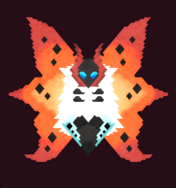 zakuuko:  First work to be done with the “HEXELS” software ! Inspired