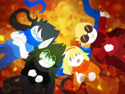 homestuck-betakids: Onward to Day 5: Free Day / Fav AU! You’ve