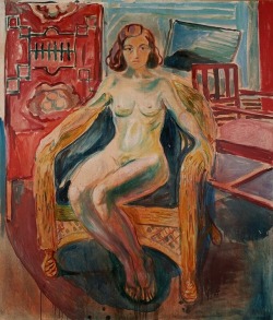 terminusantequem:  Edvard Munch (Norwegian, 1863-1944), The Girl