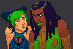 tellamine:  A buncha people asked for Hermes and/or Jolyne so
