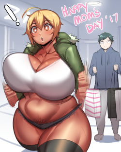 mr-ndc:  Mom’s Day sketch!  She needed new clothes anyway