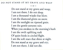 pinksputnik:  This is a poem by Mary Elizabeth Frye. 