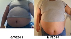 bigfattybc:  A repost of my weight gain progress new ones being made now  This, my fellow citizens, it&rsquo;s change we can believe in. And fap to.