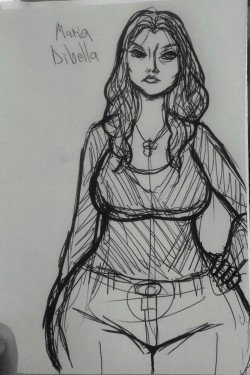 Concept sketch for the upcoming comic MOB society. Www.dukeshardcorehoneys.com