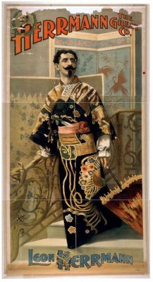 mrdirtybear: Leon Herrmann (1867-1909) was a French magician,