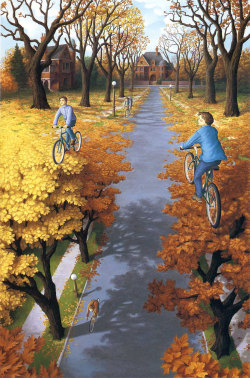 mayahan:  Mind-Bending Paintings By Canadian Artist Rob Gonsalves