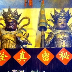 Statues in the jade temple. #shanghai #jadetemple #china #explorethecity