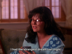 inthedarktrees:  I had the strangest dream last night. Sheryl