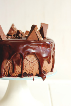 confectionerybliss:  Toblerone Ice Cream Cake | The Sugar Hit