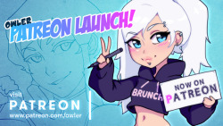 owlerart: I’ve just launched my Patreon!^w^ check it out at