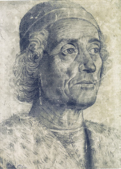 “Portrait of a Man”, 1470-75, Andrea Mantegna