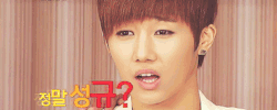 nocturnemelodies:  sunggyu’s lost cute puppy eye expression
