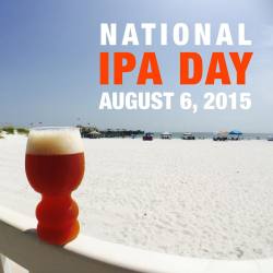 fermentedr:  Today is #ipaday so don’t forget to put some hops