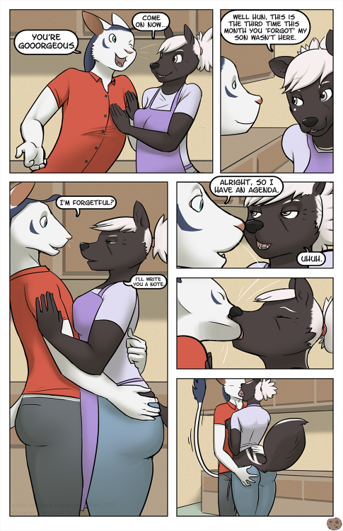 hazrdwolf:  [Ritts] Milf and Cookies  Cookies? There are cookies in this comic?