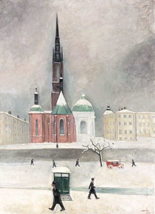 huariqueje:Riddarholmen Church     -   Einar Jolin , 1931.Swedish, 
