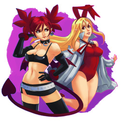 phrux:  g1138:  Attempt at “Adult” Etna and Flonne that didn’t