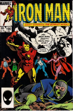 jthenr-comics-vault:  Iron Man #190 (January 1985)Art by Luke