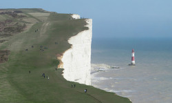 au-rora: sixpenceee:  Beachy Head in East Sussex, England. England’s