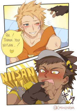 chishionrnr:  Spark got attacked by spearow while he was breeding