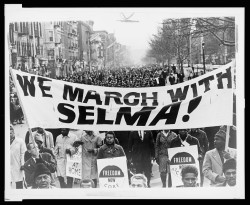 textbookxdotcom:  Selma 50 years later. “Because of what they