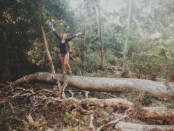 sun-goddess:  Quick hike yesterday with my 💜s 