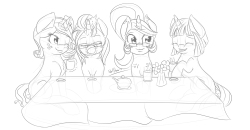 shelltoon:  Tea For Ponies Featuring Succy, Kneaded Rubber (Lead