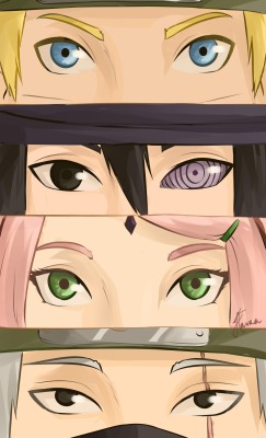 kidovna:  Did someone say Naruto X eyes? (ง •̀_•́)ง