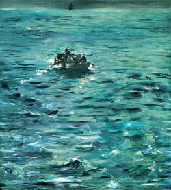 clawsandfangs:The Escape of Rochefort by Edouard Manet