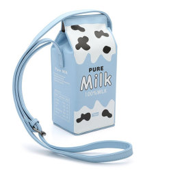 permanentfilemugglethings:  Creative Cute Milk Box Crossbody