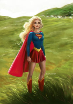 herochan:  Supergirl  Created by Daniel daekazu Kordek DeviantArt