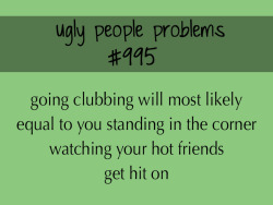 uglypeopleproblems:  submitted by anonymous