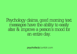 psychofactz:  More Facts on Psychofacts :)  =D