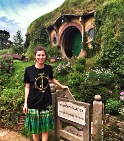 Where magic lives :)  Hobbiton, New Zealand Dec 2014