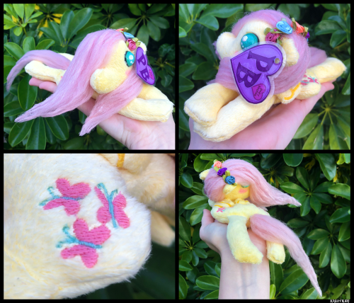 krazykariana:  Finished Fluttershy Pony Beanie for @YellowCoatArt