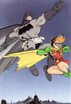 jthenr-comics-vault:  Batman & Robin (Carrie Kelley)From