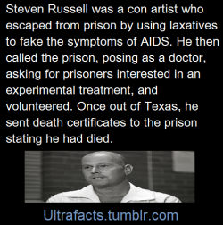 creppysponge: blackgirlsparadise:  How….?  STEVEN RUSSELL WAS