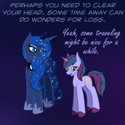 askfaithpony:  Luna: It would not be any easy job of course but