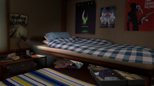 thatsfmnoob: rocketcat15:  Zoey’s Room - DMX Download Copying @foab30, I’ve packaged up this scenebuild I did a while ago for everyone to use. If you do use it, I’d love to see what you make with it so drop me a message with a link or something