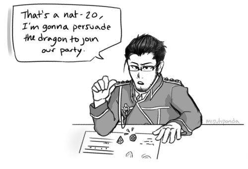 misuti-panda:  au in which team mustang has a weekly dnd night