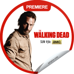      I just unlocked the The Walking Dead Season 4 Premiere sticker