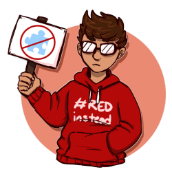 damondear-art:  a quick thing for Autism Acceptance Day/Month!!
