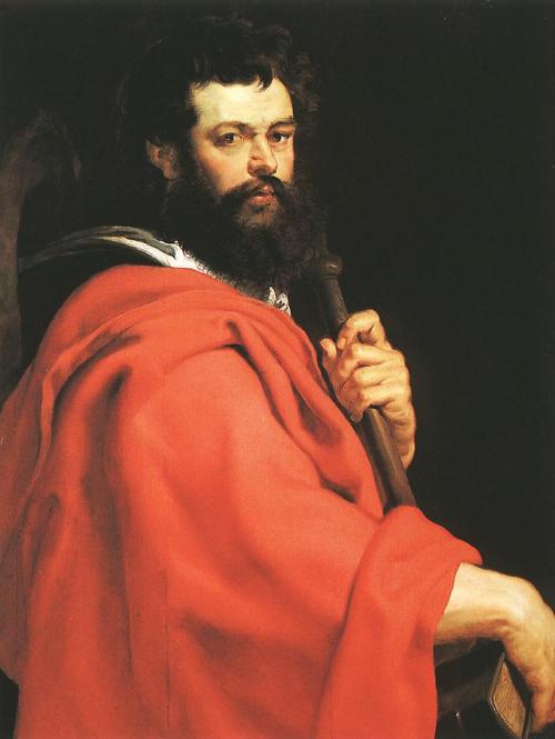 artist-rubens:  St. James the Apostle, 1613, Peter Paul RubensMedium: