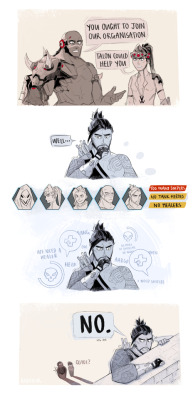 kairoseur:Hanzo’s redemption arc is real because he’s finally