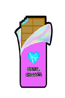 Want a bite of my candy bar I just drew? its shockingly good!