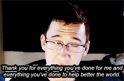 plsbuymepizza:   “Never give up no matter what may set you back and know that at the end of the road, you’re going to have something that you can be proud of.”    — Markiplier 