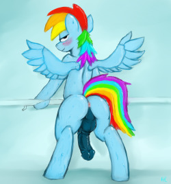 candycoats:  hladilnick:  Eyes up here… This is Rainbow Blitz.