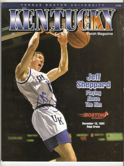 In honor of Kentucky playing or the NCAA Div. 1 National title against U Conn tonight, here’s a flashback to that UK hottie of years gone by…Jeff Sheppard.