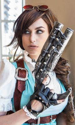 dirty-gamer-girls:  Source: Steampunk Babes That Will Wake Your