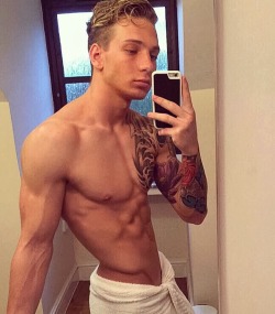 sprinkledpeen:   UK reality TV personality Brandon Myers from